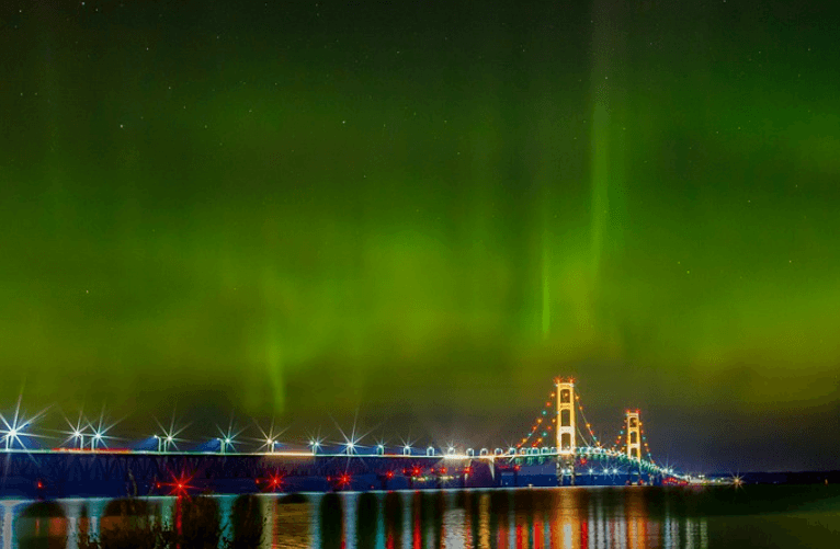 Mackinac bridge, Michigan